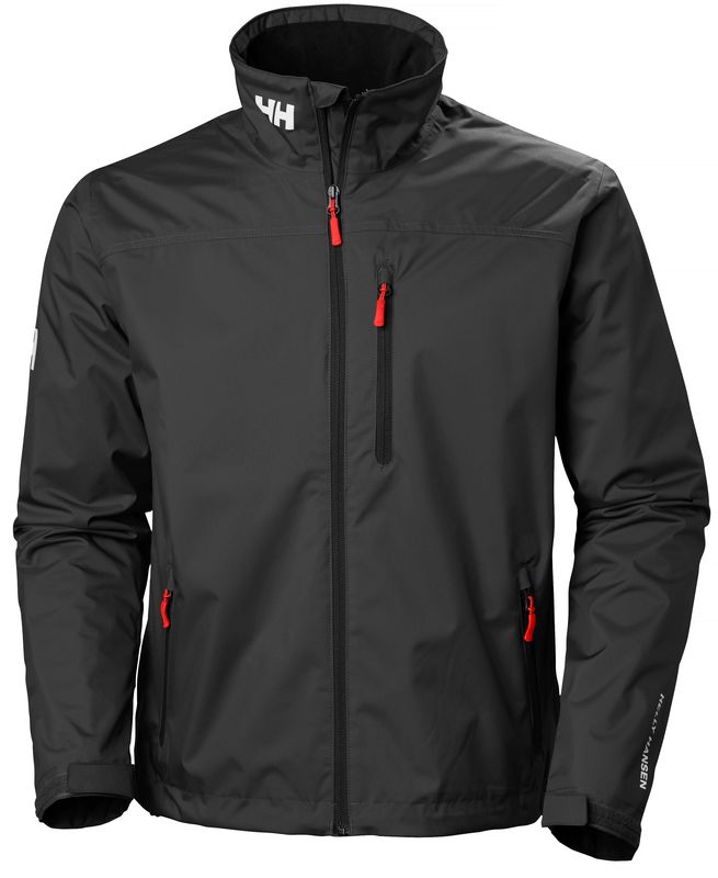 HH CREW MIDLAYER JACKET - HH ERKEK POLAR KAPLAMALI OUTDOOR CEKET S - Siyah