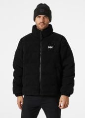HELLY HANSEN YU TEDDY PILE MONT XXL - Siyah