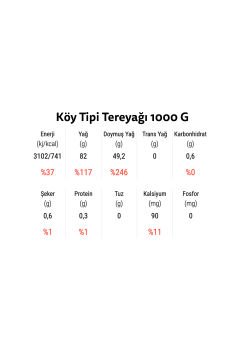 1000 G OTAT KÖY TİPİ TEREYAĞI*2