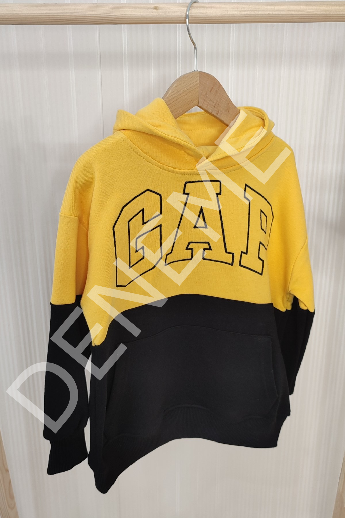 Orjinal Marka Sarı Siyah Gap Sweatshirt