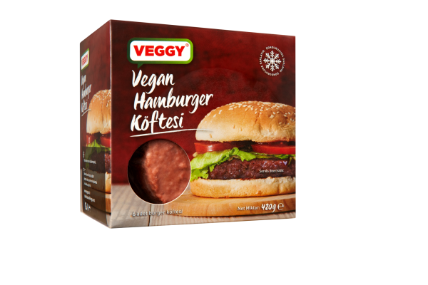 Vegan Hamburger Köftesi 420 g (70 g x 6 adet)