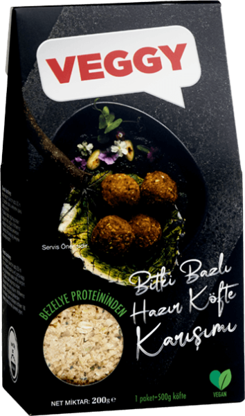 Bitki Bazlı Hazır Köfte Karışımı ( Bezelye Proteininden) 200 g