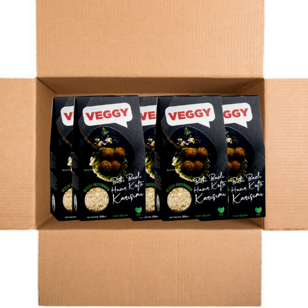 8 Adet Bitki Bazlı Hazır Köfte Karışımı (Bezelye Proteininden) (200g x 8)