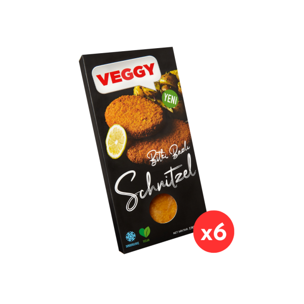 6 Adet Bitki Bazlı Schnitzel 190g x 6