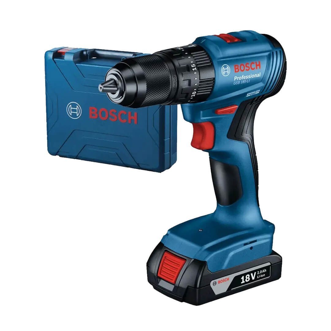 Bosch Professional GSB 185-LI 2.0 AH Akülü Darbeli Vidalama Makinesi