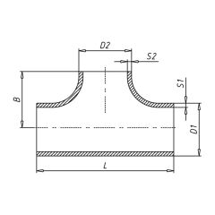 Alüminyum Equal TEE EN AW 6082-T6 40x5 mm