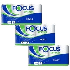 Focus Optimum Rulo Havlu 24\'lü