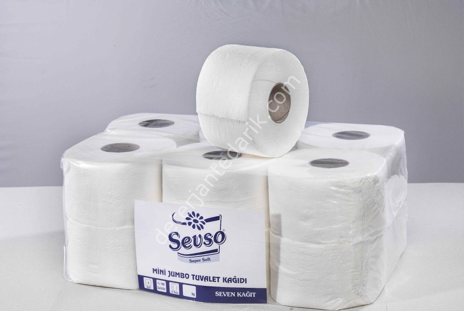 Mini Jumbo Tuvalet Kağıdı 12 Rulo 2.5KG