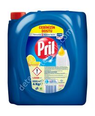 Pril Sıvı Bulaşık Deterjanı 4 kg Limon