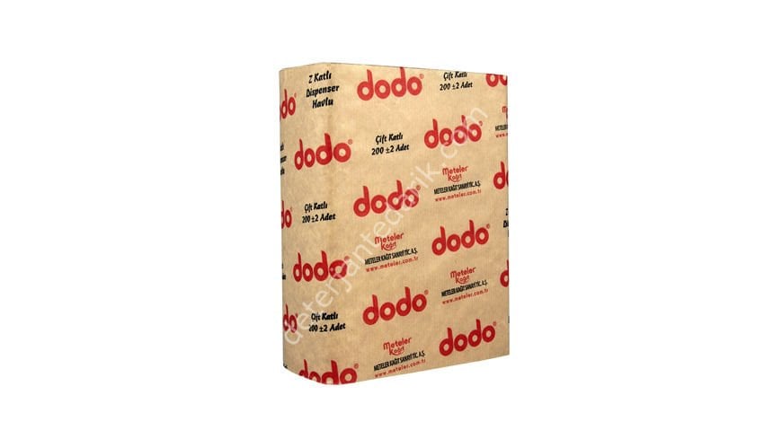 DODO Z Katlama Dispenser Havlu 200LÜ 12 Paket