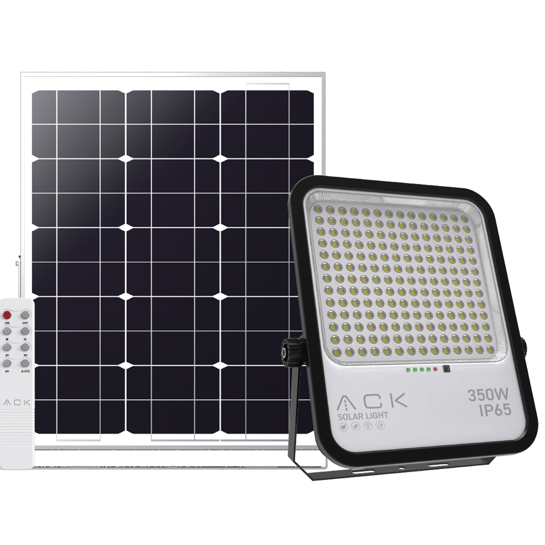 350W Solar Led Projektör - 6500K