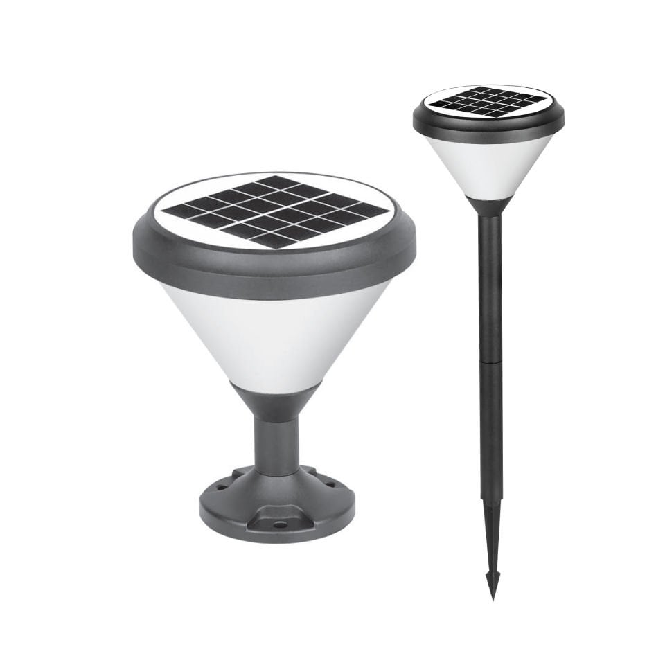 Solar PC Led Bahçe Armatürü