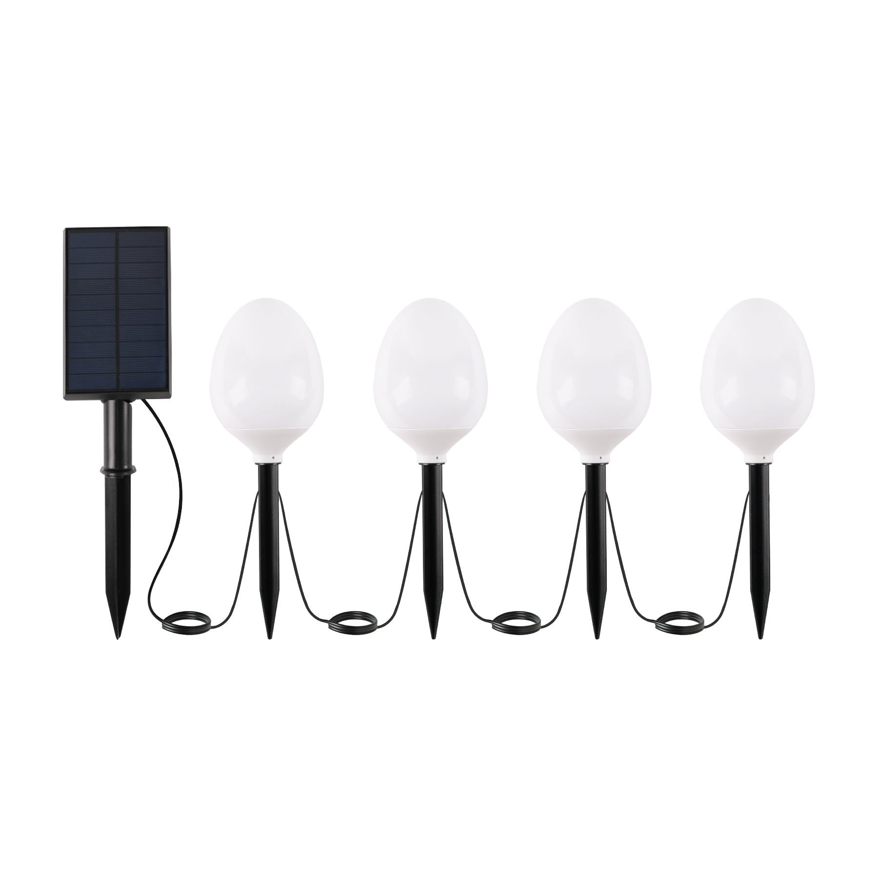 Solar PC Led Garden Luminaire - RGB