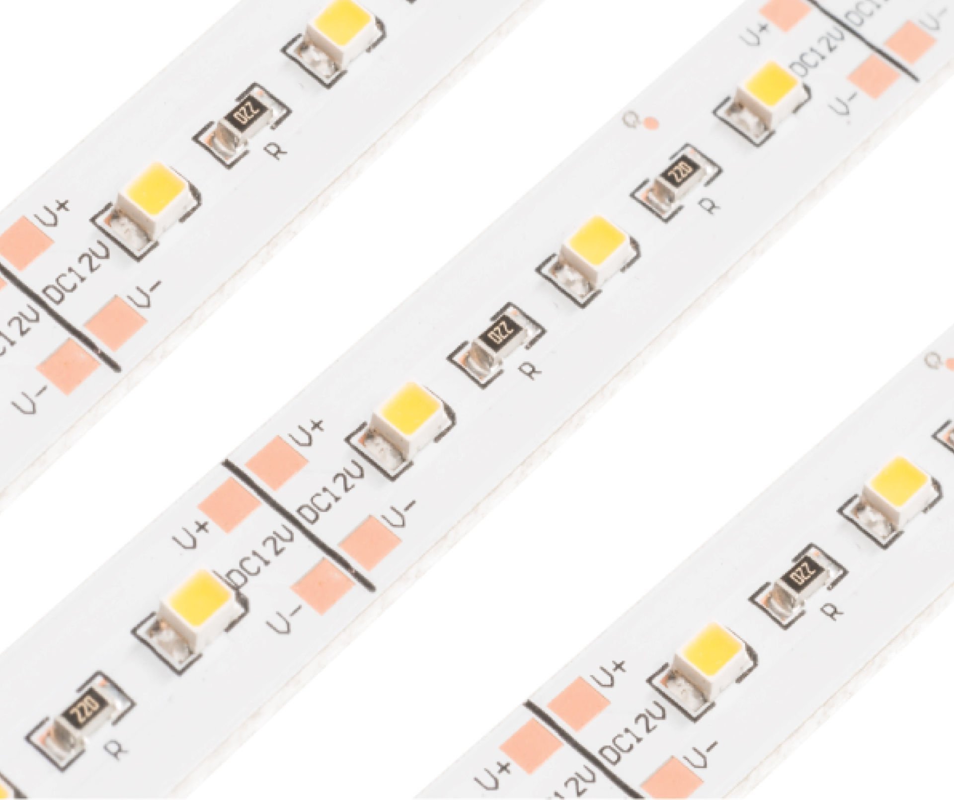 60 Led/Mt Osram 2835 SMD 14,4W/12V Sabit Voltaj Led Bar