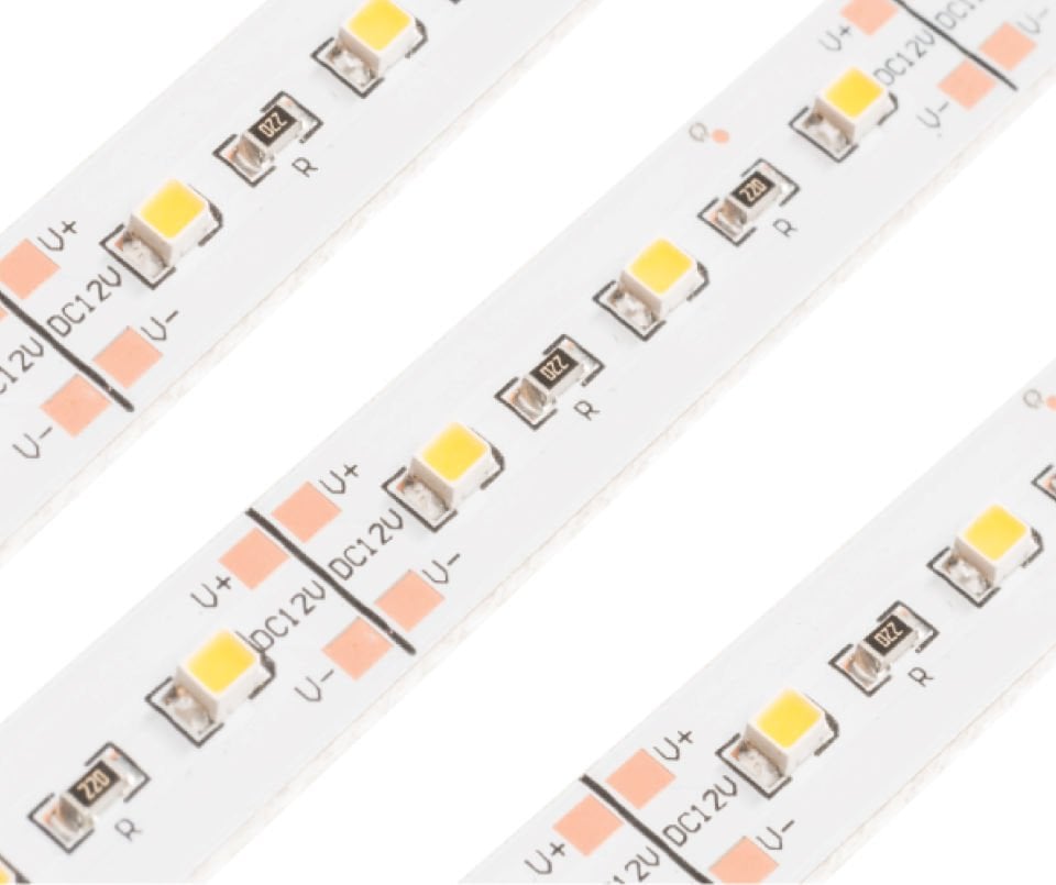 60 Led/Mt Osram 2835 SMD 14,4W/12V Sabit Voltaj Led Bar