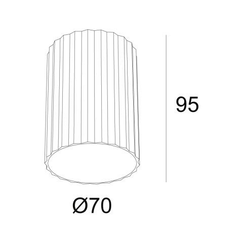 Ceiling Light DC081 A