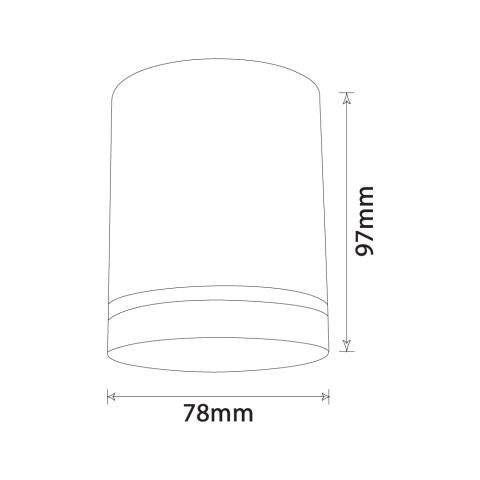 Ceiling Light DC090 S