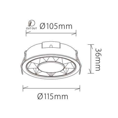 Led Spot DS501 S&SK