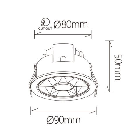 Led Spot DS500 S&SK