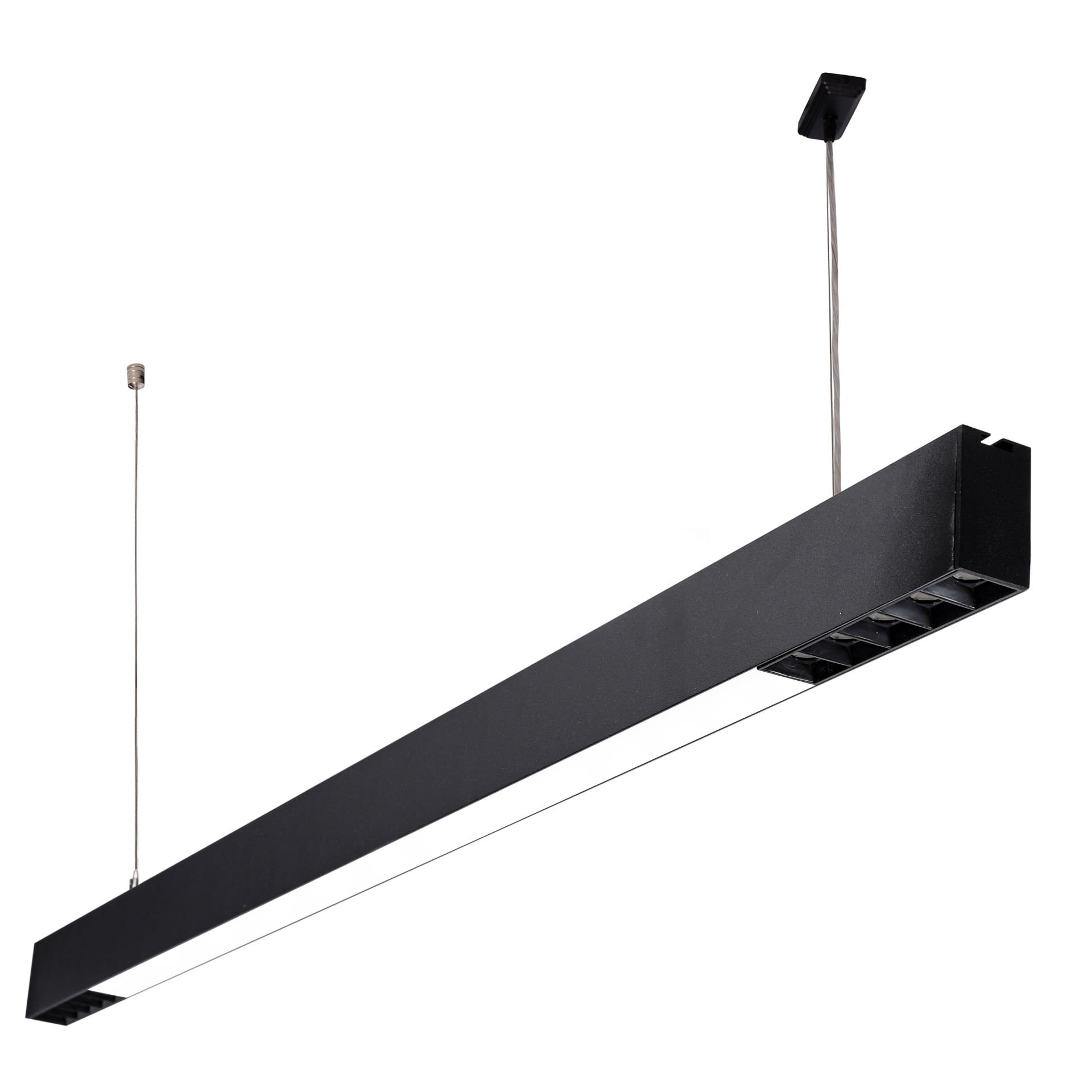 DL3359 2x5M 40 Degree Lens Led + Linear 2x13W+56W Linear Led Luminaire