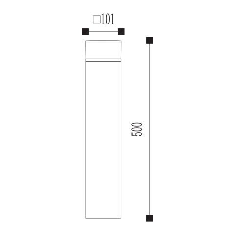 Led Bahçe Direk DG911