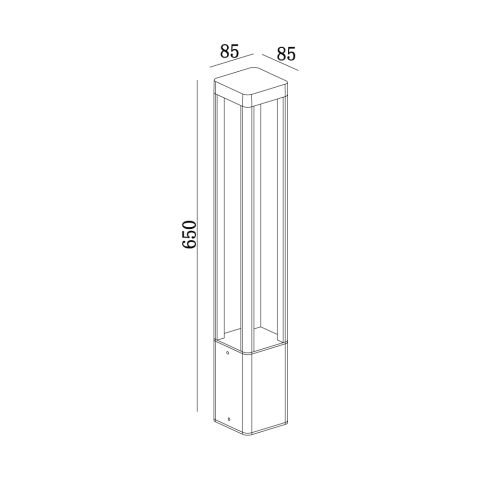 Led Bahçe Direk DG904