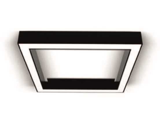 DL5282 60W 60x60cm Kare Lineer Led Armatür