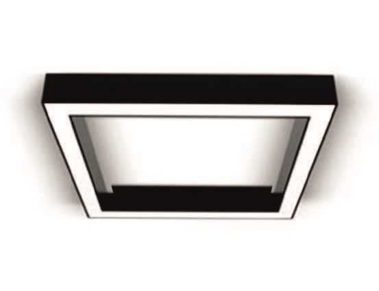 DL5282 120W 120x120cm Kare Lineer Led Armatür