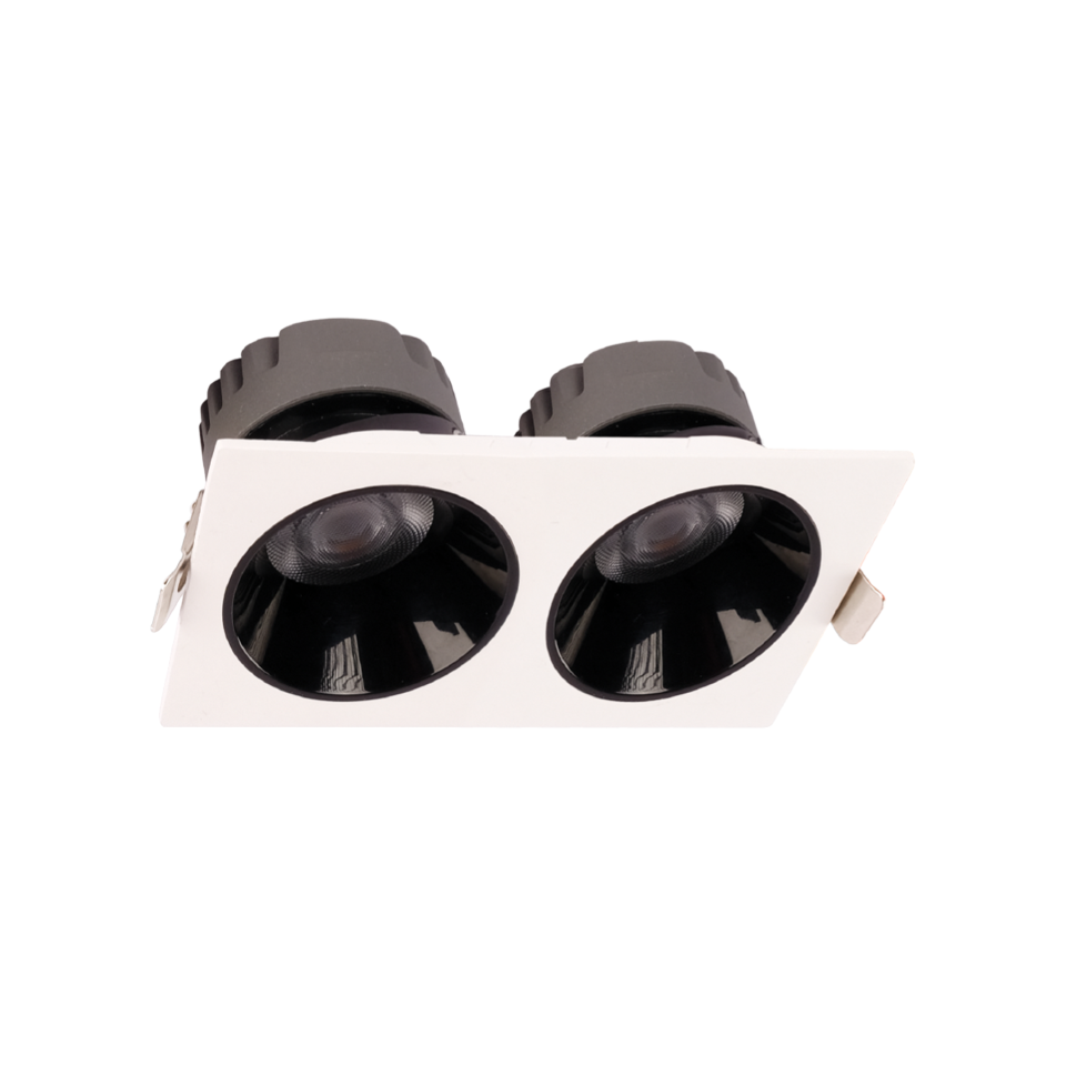 2x10W Sıva Altı Led Spot Armatür - Beyaz