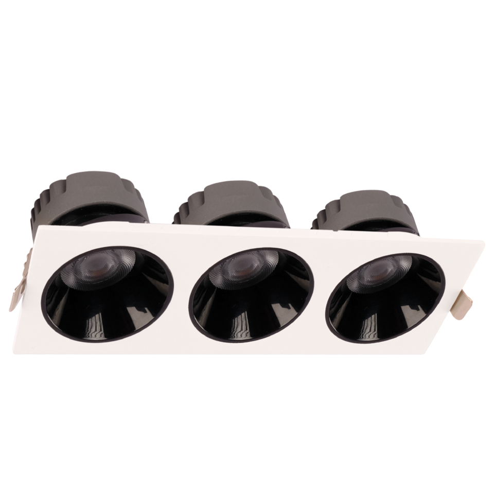 3x10W Sıva Altı Led Spot Armatür - Beyaz