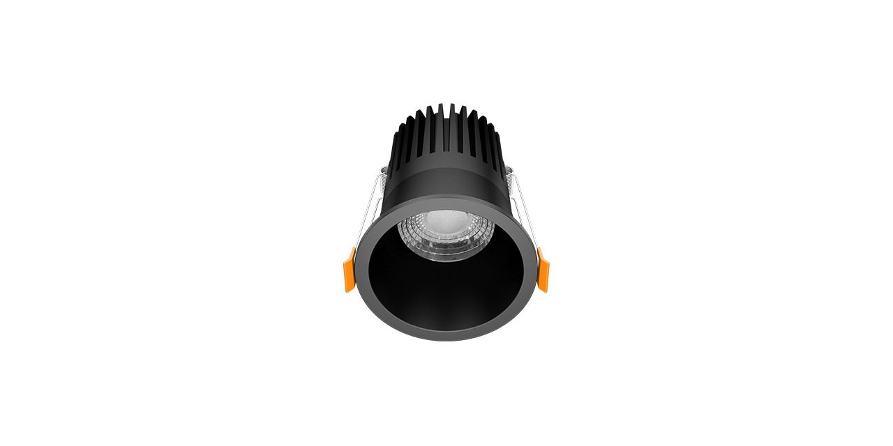 8W Sıva Altı Led Spot Armatür - Siyah