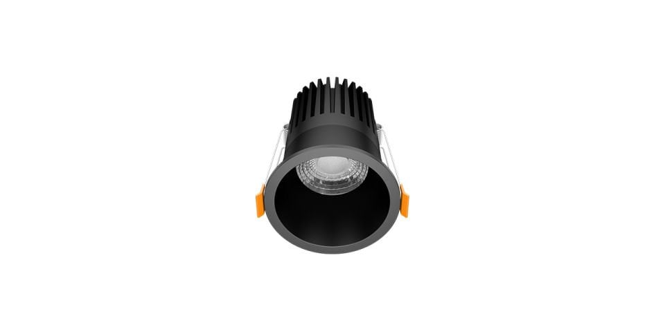 8W Sıva Altı Led Spot Armatür - Siyah