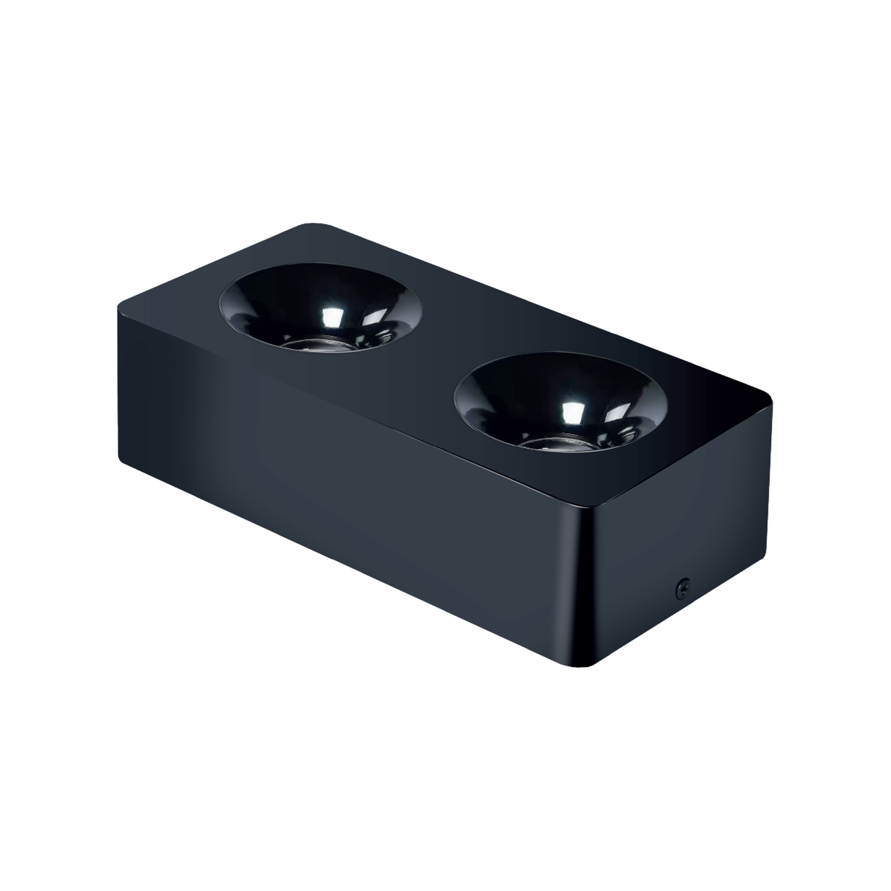 20W Surface Mounted Led Ceiling Luminaire - Black
