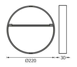 Led Bahçe Aplik DW454