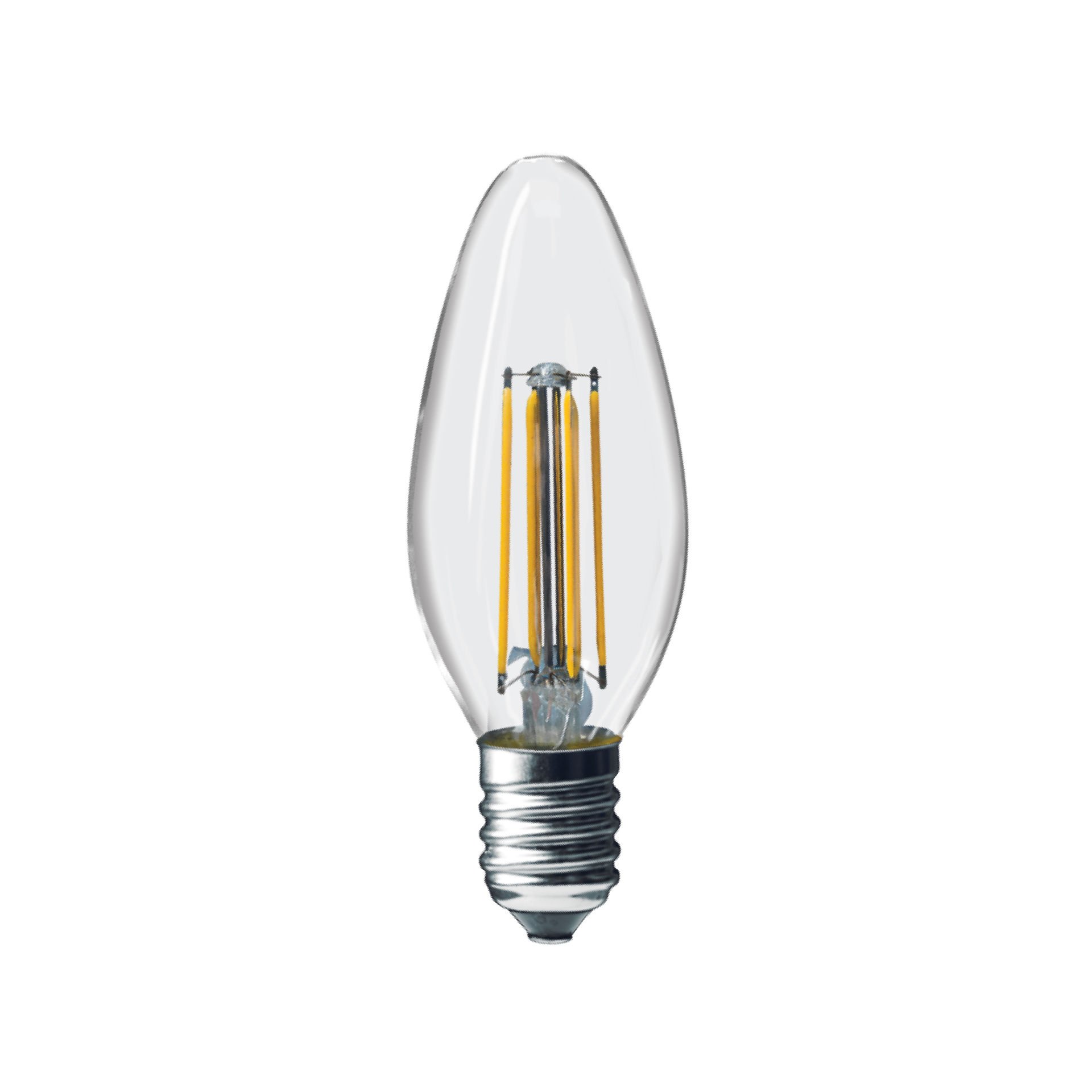 6W 3000K E14 Duy 800 Lümen C35 Led Rustik Ampul