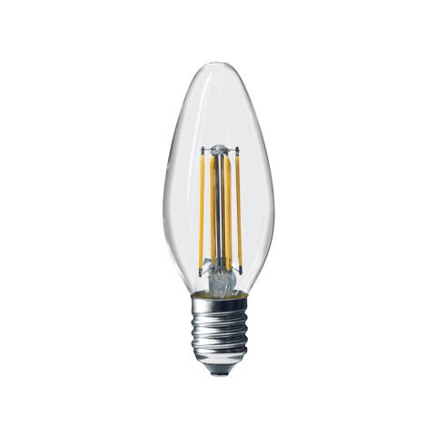 6W 3000K E14 Duy 800 Lümen C35 Led Rustik Ampul