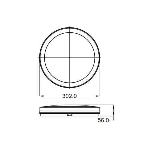 Bahçe Tavan Armatürü DW300