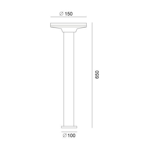Led Bahçe Direk DG951