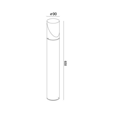 Led Bahçe Direk DG929 AN