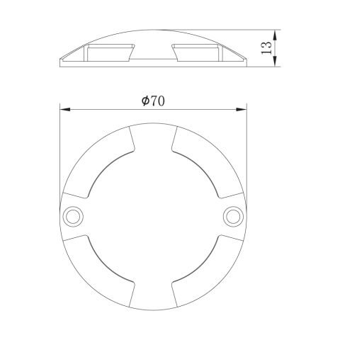 Led Deck Armatürü DG923
