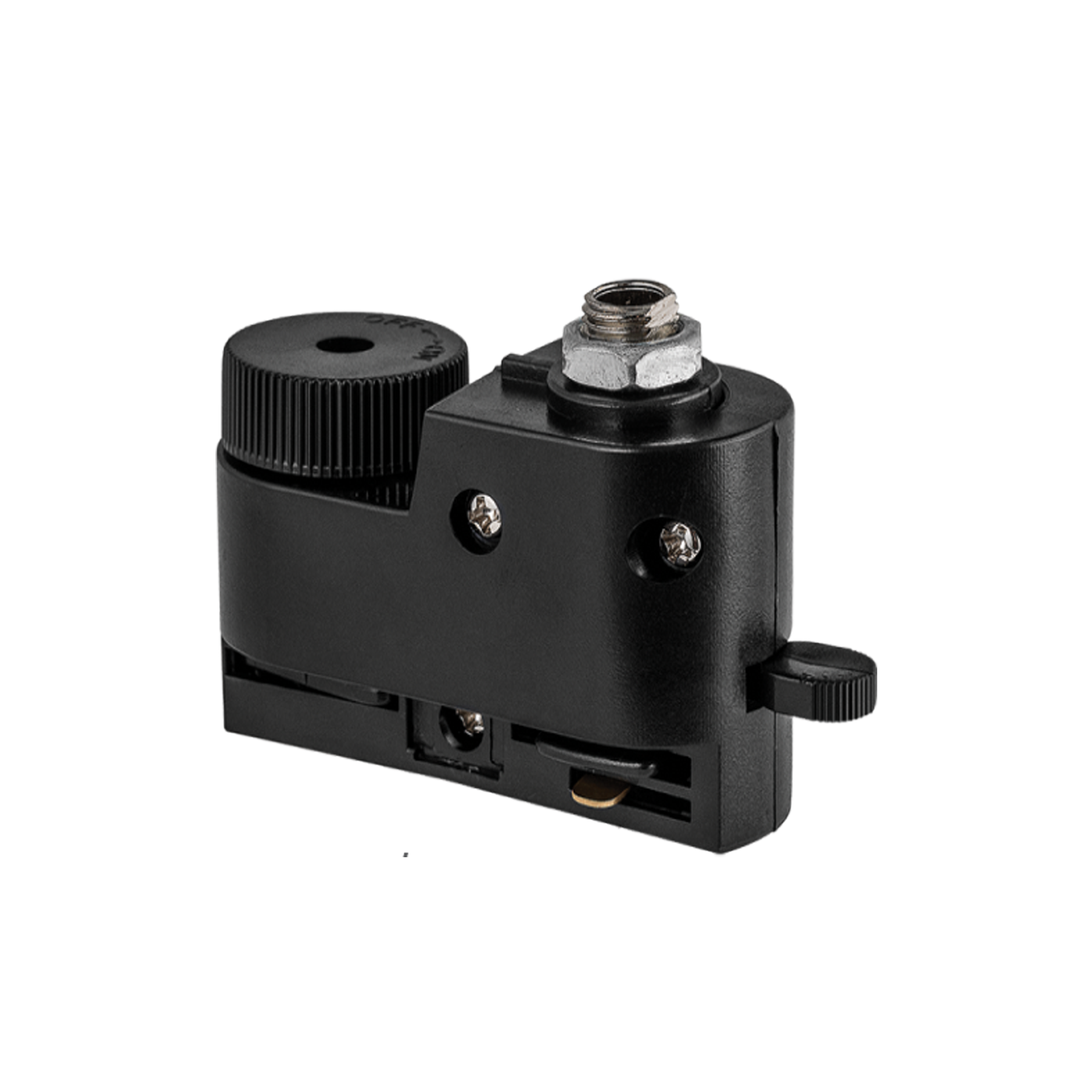 Single Phase Rail Socket - Black