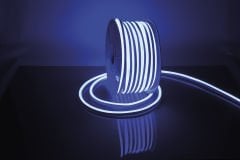 220V Dış Mekan Neon Şerit Led - Mavi DE220 M