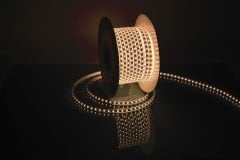 220V Dış Mekan Şerit Led - Amber DE211 A