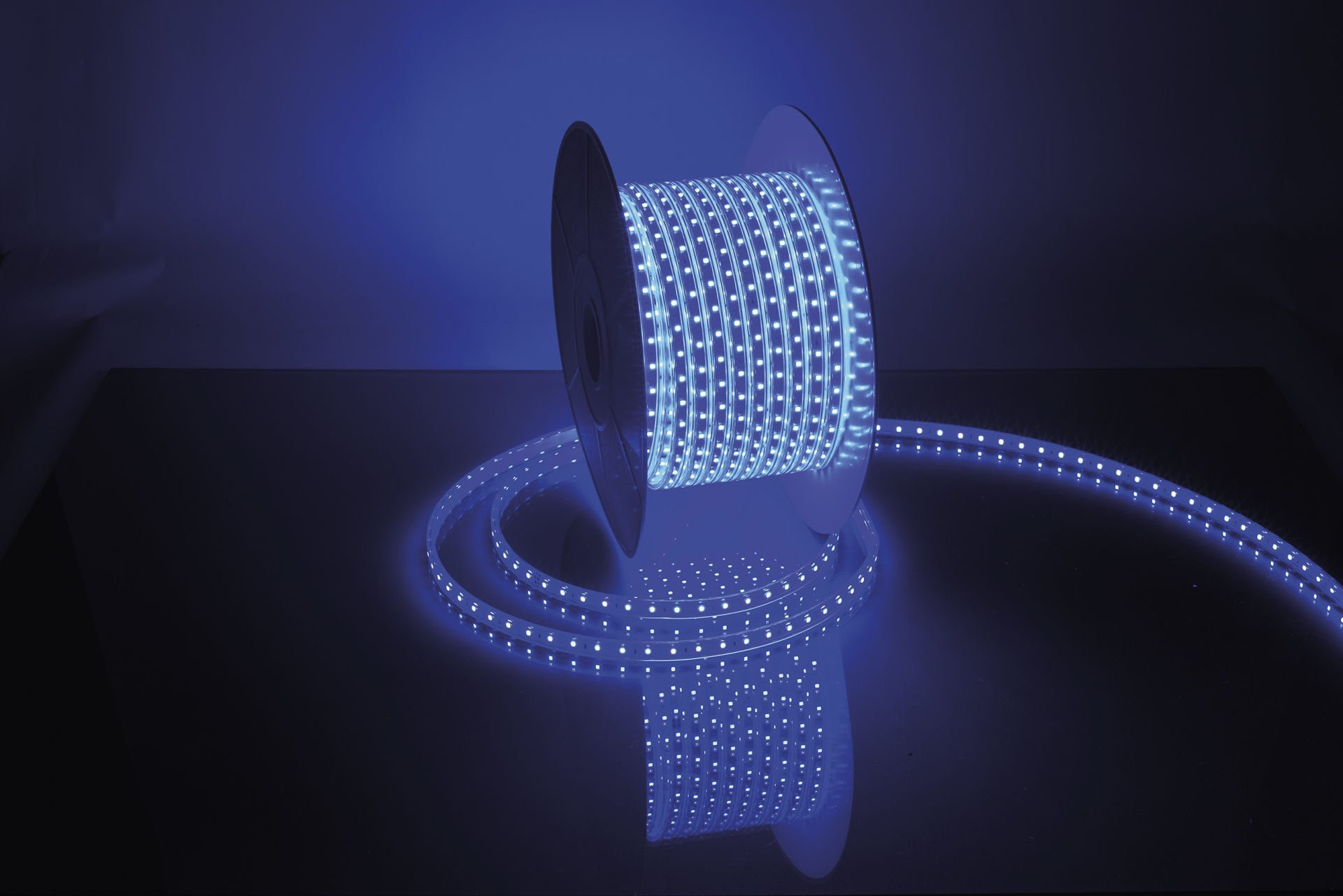 220V Dış Mekan Şerit Led - Mavi DE211 M