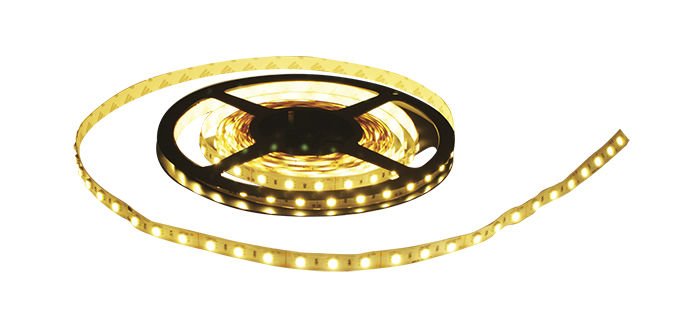 12V İç Mekan Üç Çipli Şerit Led - 3000K DE208 S