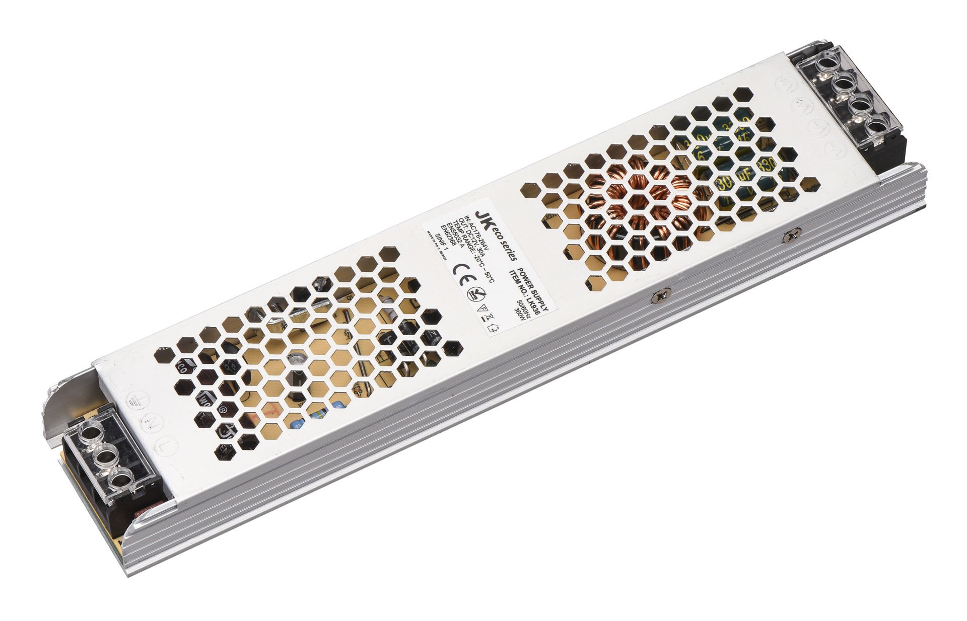 360W/12V DC 30A Slim SMPS Led Sürücü DK936