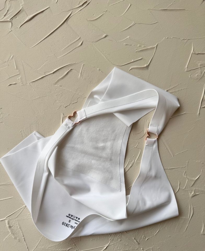 Lovely Kalp Aksesurlı Orijinal Lazer Kesim Dikişsiz İthal Külot/Slip-2810 Beyaz - M
