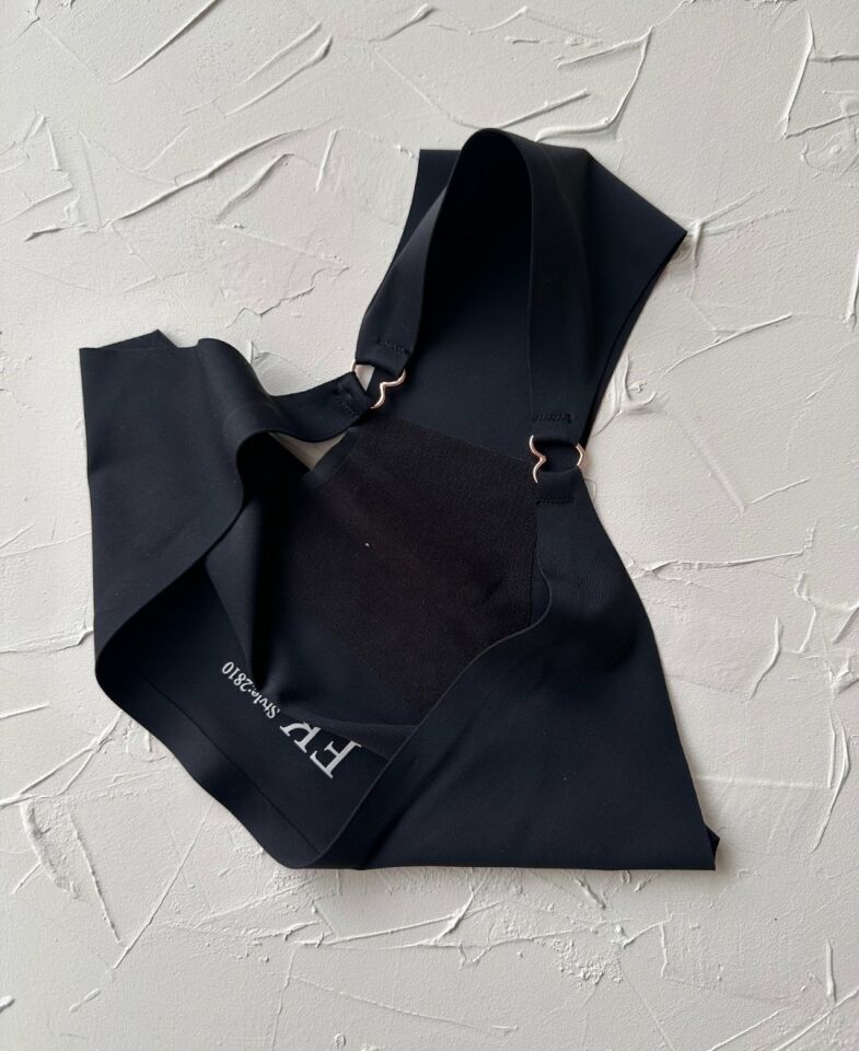 Lovely Kalp Aksesurlı Orijinal Lazer Kesim Dikişsiz İthal Külot/Slip-2810 Siyah - XL
