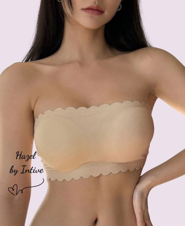 Hazel Silikonlu Askısız Balensiz Lazer Kesim Dikişsiz Çıkarılabilir Padli İthal Straplez Sütyen Hazel Silikonlu Askısız Balensiz Lazer Kesim Dikişsiz Çıkarılabilir Padli İthal Straplez Sütyen