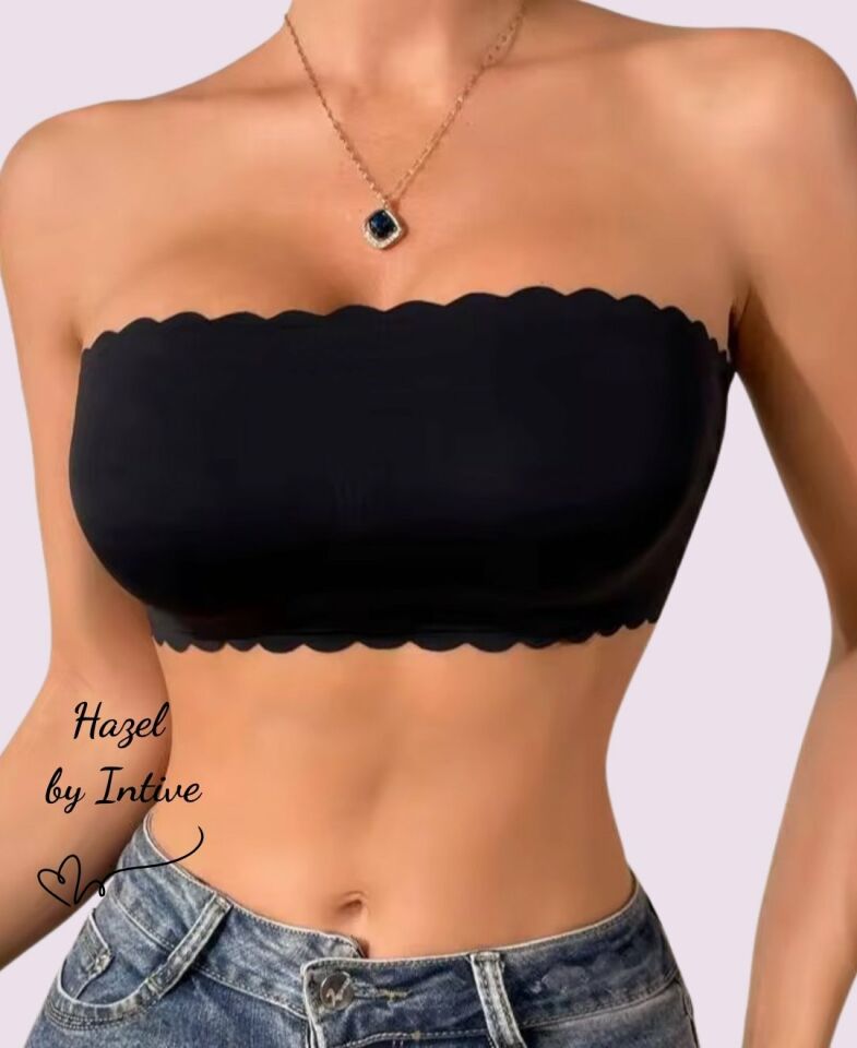Hazel Silikonlu Askısız Balensiz Lazer Kesim Dikişsiz Çıkarılabilir Padli İthal Straplez Sütyen Hazel Silikonlu Askısız Balensiz Lazer Kesim Dikişsiz Çıkarılabilir Padli İthal Straplez Sütyen